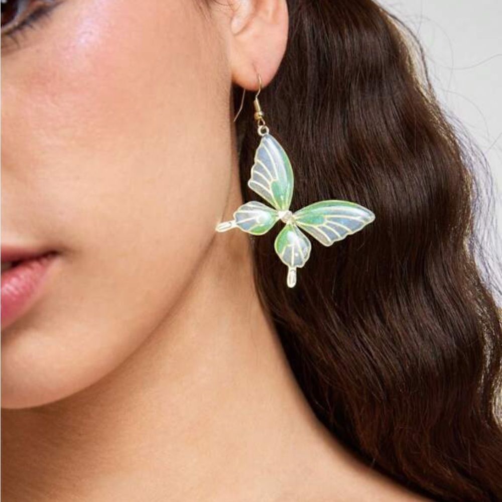 butterfly earrings #827